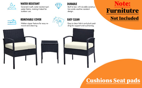Outdoor seat pads - seat, cushions