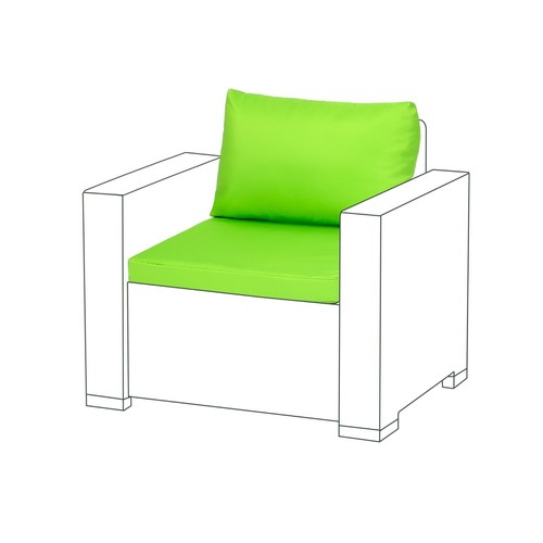 2pc replacement cushion pads - 2pc,