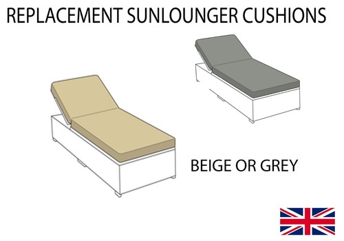 Replacement rattan sun lounger - sun,